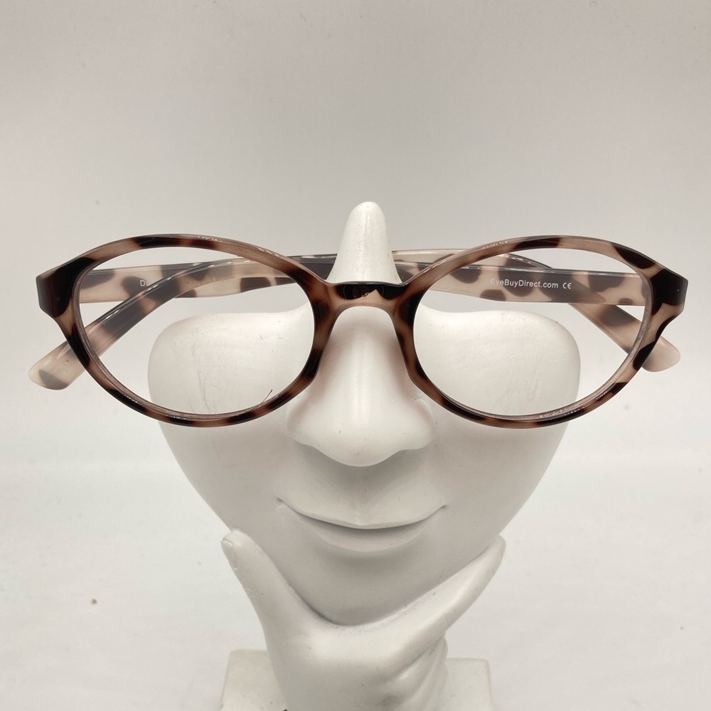 Eyebuydirect Brown Gray Oval Sunglasses Frames